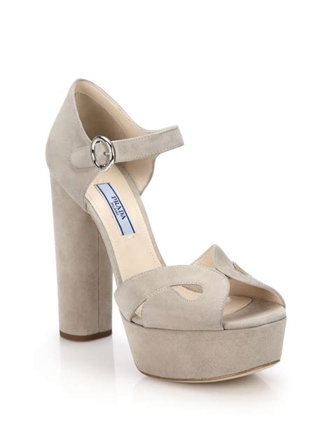 prada beige suede three strap|prada sandals for sale.